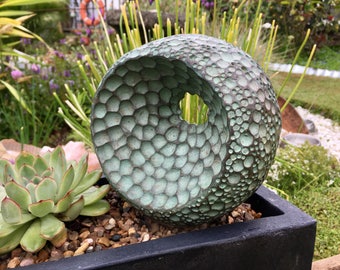Abstract form II, Indoor sculpture, Garden sculpture, modern, contemporary, bronze sculpture, Garden art, Limited Edition, Kara Sanches