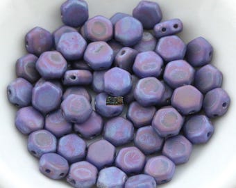 10g Czech Rulla 2 hole beads NEW Color DUETS Opaque Black
