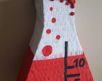 Science Beaker pinata (custom colors)