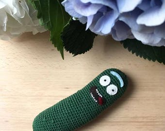 Pickle Rick Pattern Book Amigurumi - Rick Sanchez - Rick and Morty - Crochet PDF Pattern Book Softie Doll Soft Toy Plush