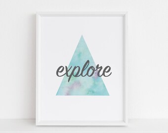 Explorer nursery | Etsy
