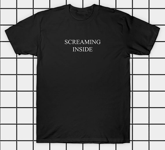 screaming inside t shirt