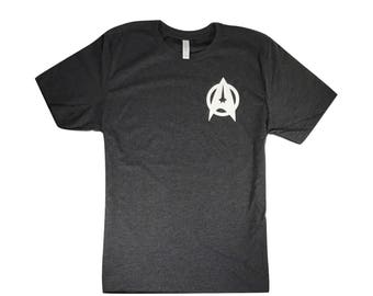 Star Trek....T-Shirt Left Chest Unisex Triblend T-Shirt