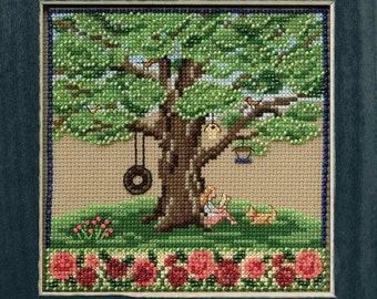 Summer Oak Cross Stitch Kit Mill Hill 2017 Mighty Oak Quartet MH171713