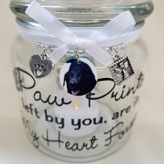 Pet Memorial Candle Holder pet memorial dog memorial cat