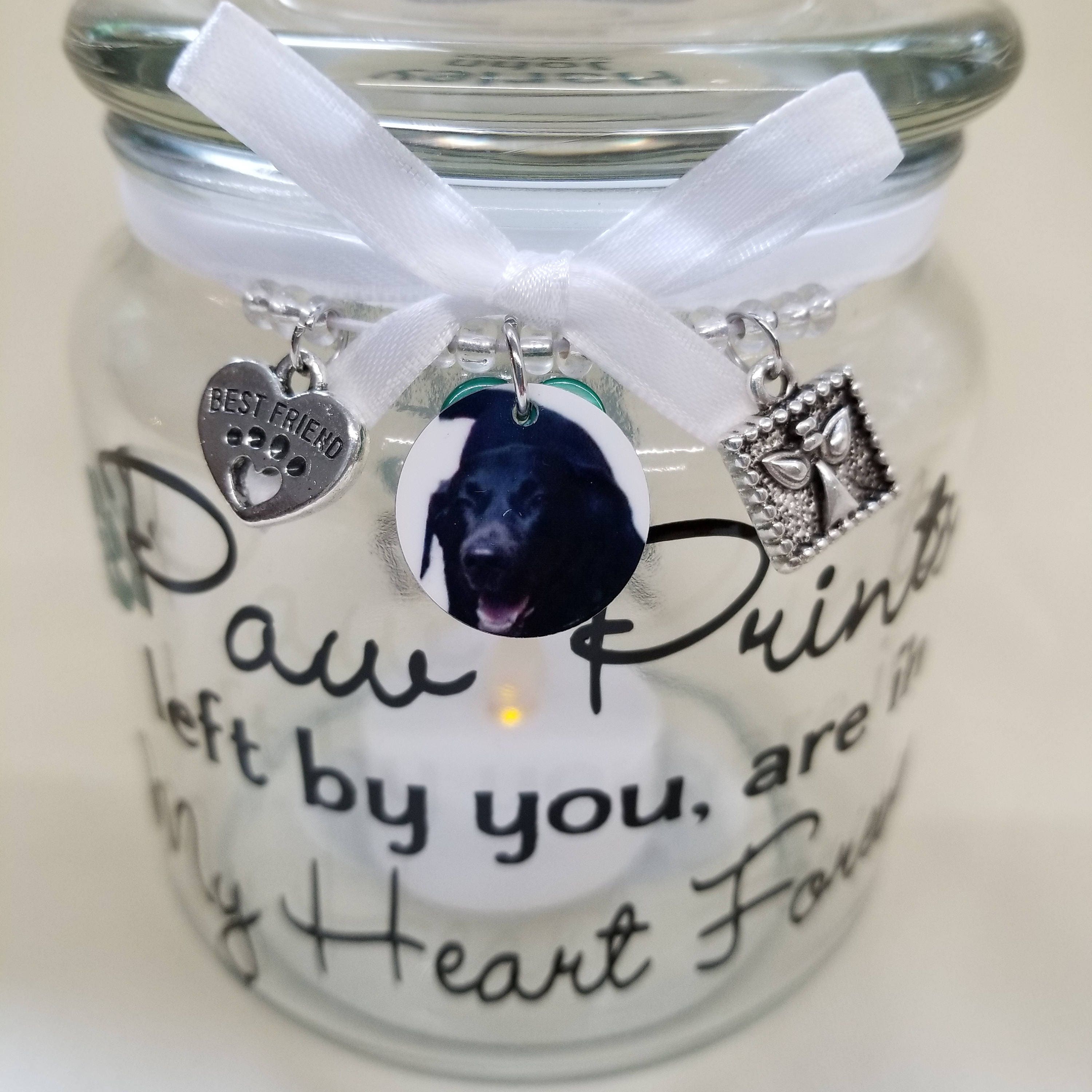 Pet Memorial Candle Holder pet memorial dog memorial cat