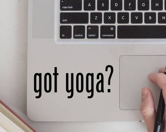 SUMMER SALE! Got Yoga? Car Laptop iPhone Vinyl Decal Sticker