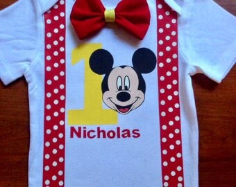 mickey mouse birthday shirts