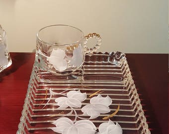 Vintage Hazel Atlas Candlwick pattern