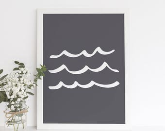 Gray And White Wall Art gray wall art | etsy Gray And White Wall Art gray wall art | etsy