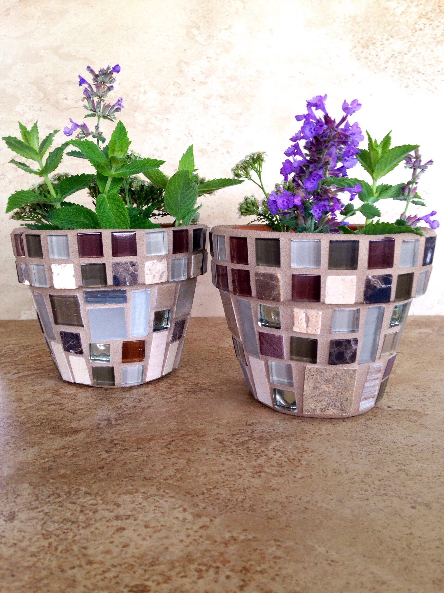 Details Small Mosaic Planter Flowers Pots Details Small Mosaic Planter Flowers Pots