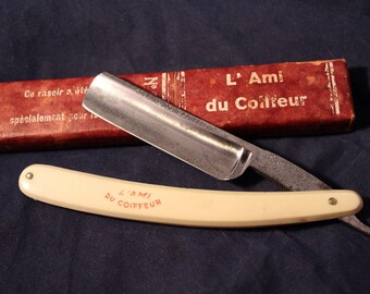 Vintage Fontenille "Ami du Coiffeur" Straight Razor - 13/16 - Shave-Ready - Made in France