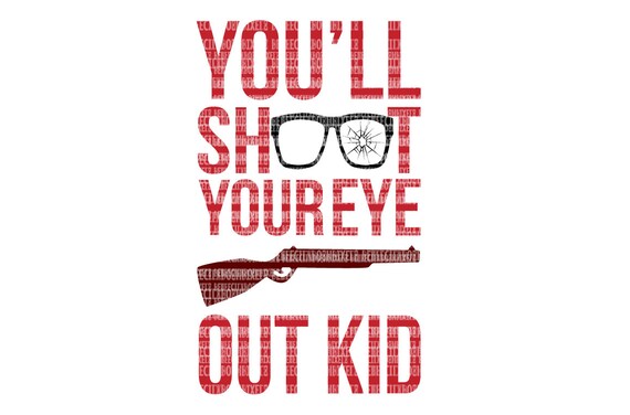 Download Youll Shoot Your Eye Out Kid Christmas SVG files for