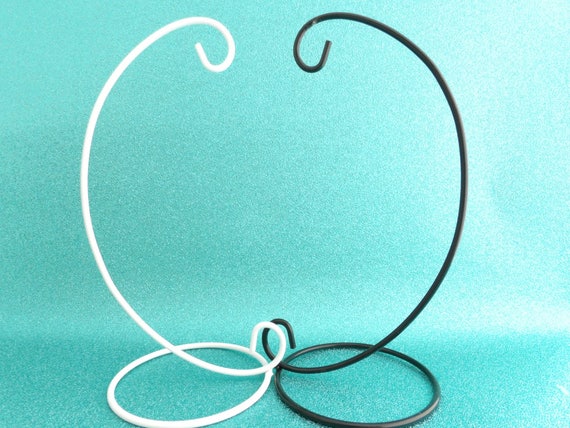 metal ornament bauble holder black or white jewellery metal ornament bauble holder black or white jewellery