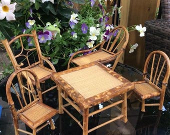 Garden Furniture Bamboo bamboo furniture | etsy Garden Furniture Bamboo bamboo furniture | etsy
