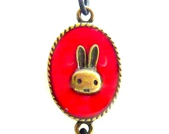Bracelet elastic red rabbit