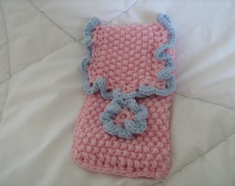 Cell Phone Case, Knit Phone Case, Eyeglasses Case, Knit Phone Sleeve, Knit Phone Purse, Gift for Her