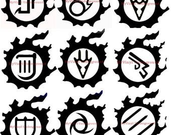 FFXIV Job Icon Vinyl Decals