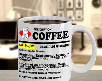 Download Personalized Prescription Coffee Mug