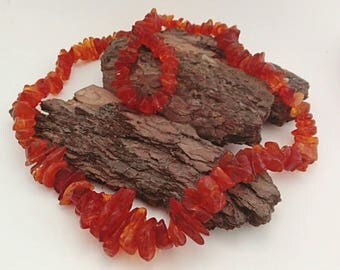 Gift for mom Vintage amber Necklace Retro jewelry Amber jewelry Russian amber Gift for her Jewelry vintage Natural amber Womens gift