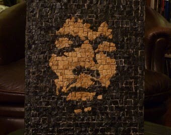 mosaique portrait Jimi Hendrix