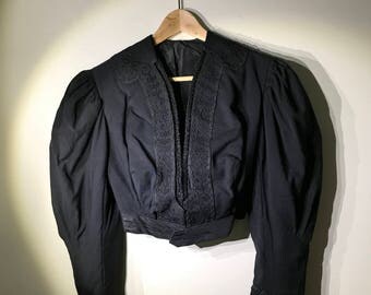 Civil War Zoave Jacket Victorian Bolero Historical Costume