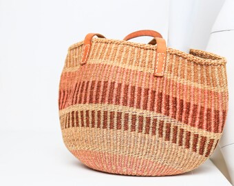 Sisal Handbag | Sisal Shoulder bag | Sisal Tote | Sisal Market Bag |Straw Market Tote| Straw Shoulder Bag | Round Market Bag