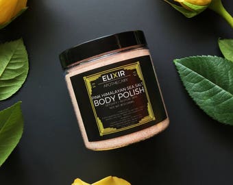 Body Scrub, Pink Salt Scrub, Gifts for Her, Himalayan Pink Salt Scrub, Rose Body Scrub, Lavender Body Scrub, Pink Body Scrub, Pink Scrub