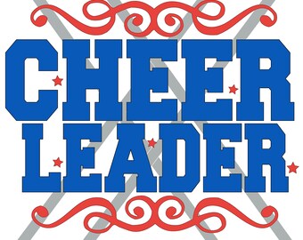 CHEERLEADER svg - silhouette cameo cricut - Cheerleading svg JPEG PNG Cheer Iron on transfer Cheerleading squad team shirts Cheer svg