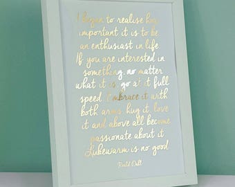 Roald Dahl Quote 