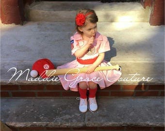 A League of Their Own, Vintage Baseball Dress, A League of Their Own Costume,