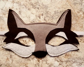 Kids wolf mask | Etsy