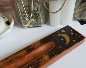 Set Of Four Sacred Tree Incense Burners 13cm Burner