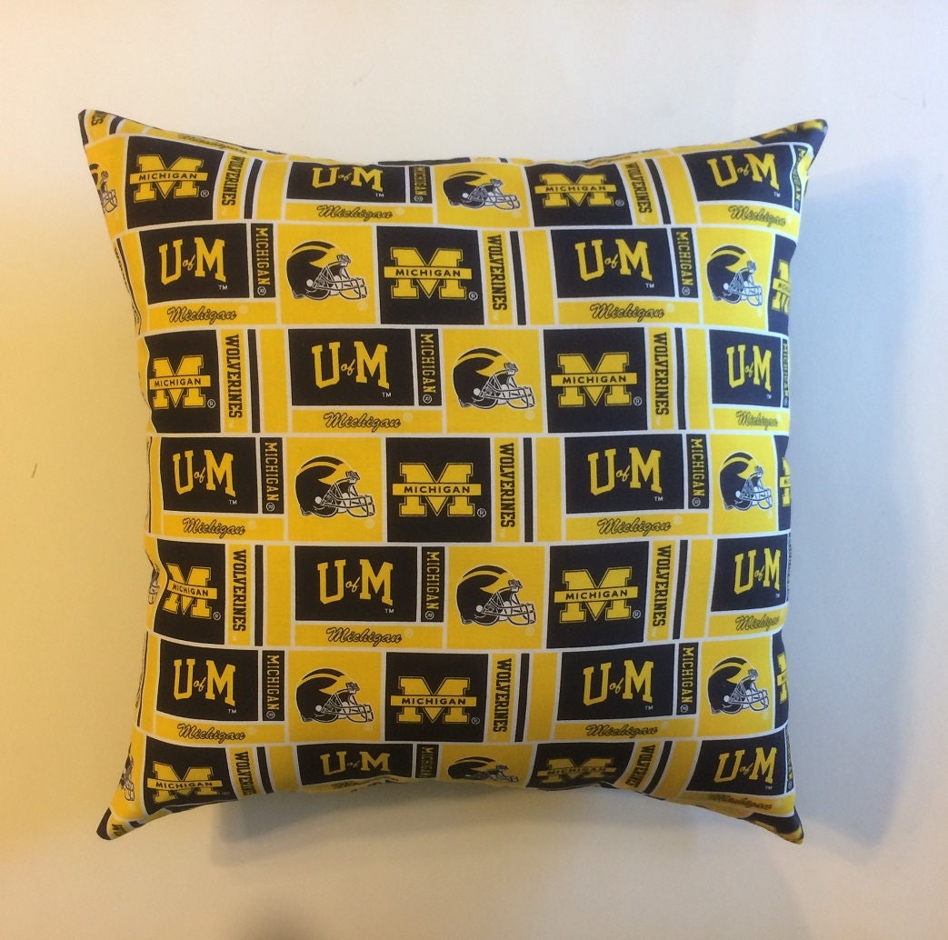 michigan wolverine pillow pet