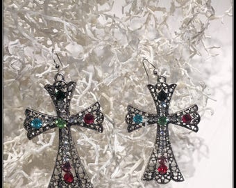 A Family in Christ Birthstone Earrings