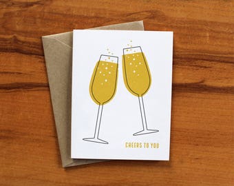 Cheers to you | Etsy