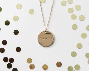 Magic Necklace // Disc Necklace // Disney Necklace