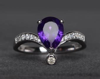 Resultado de imagen para amethyst rings