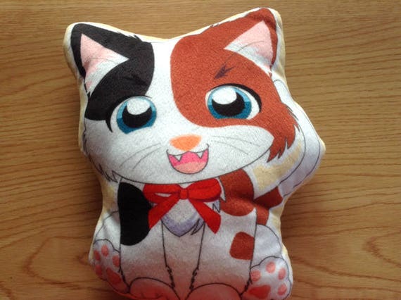 calico cat pillow pet