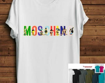 Tumblr Shirt. Parody Shirt. Tumblr Tee. Parody tshirt. Looney Tunes Mosch*no tshirt Haut. Fashion Blogger Tee. Streetstyle Pinterest Shirt.