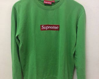 Supreme Box Logo Sweatshirt SIZE large Made In Canada