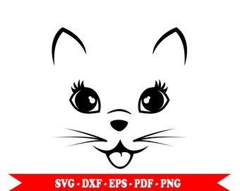 Free Free 105 Cat Face Silhouette Svg Free SVG PNG EPS DXF File