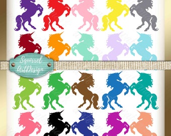 Unicorn party clip art Silhouettes unicorn clip art Unicorn clipart Unicorn PNG silhouettes Unicorn digital clipart Unicorn digital clip art