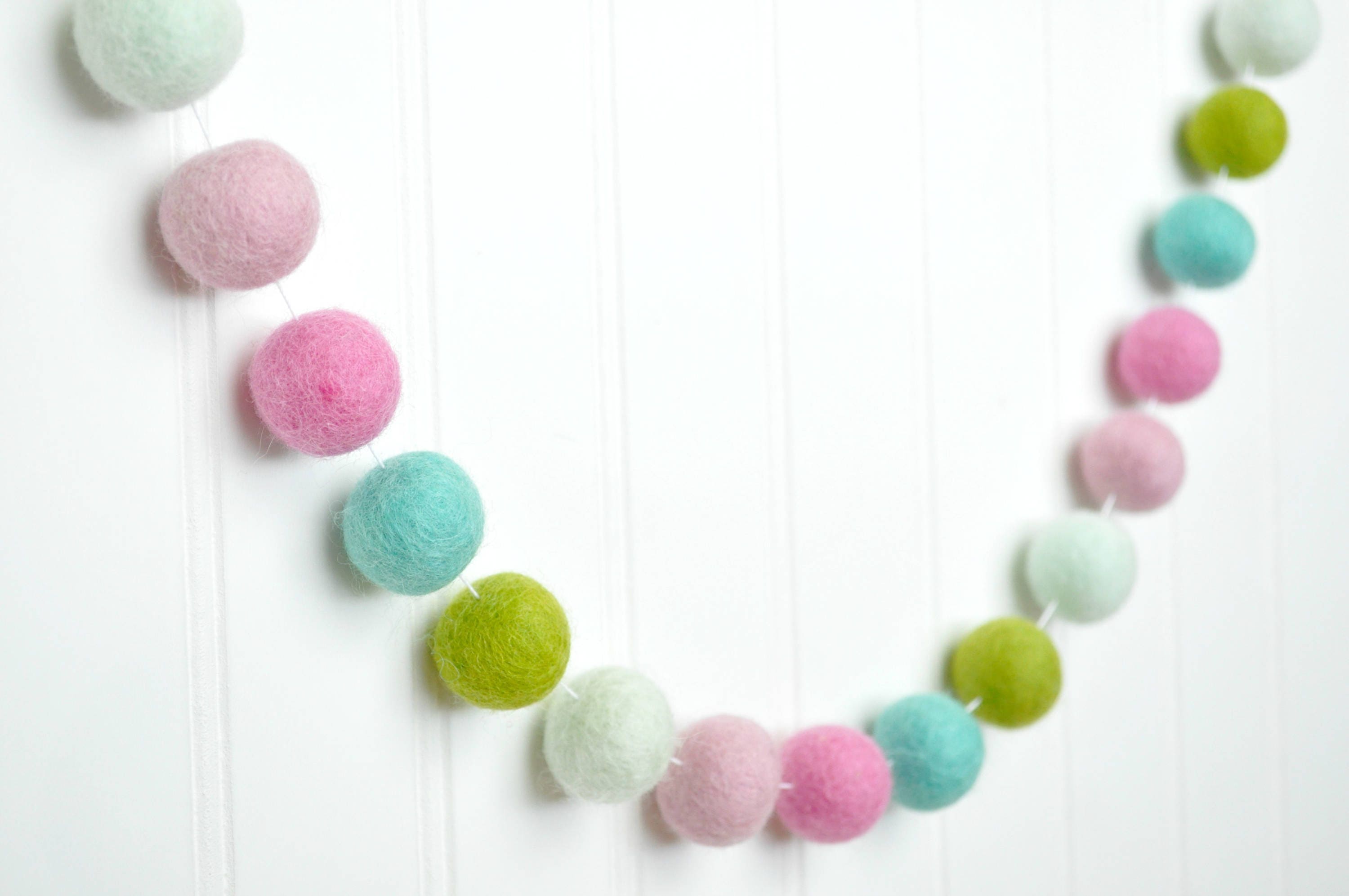 2 cm Wool Felt Balls, Felt Balls, Pom Pom Balls, 100 Felt Balls, Wool