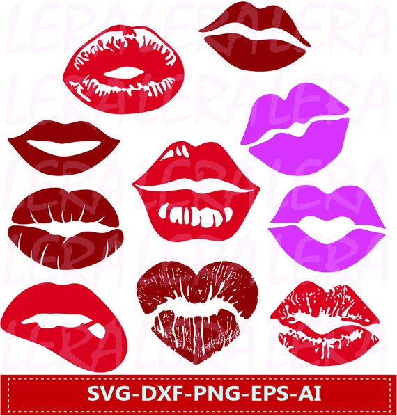 Download 60 % OFF Lips svg Lips clipart Lips kiss clip art digital