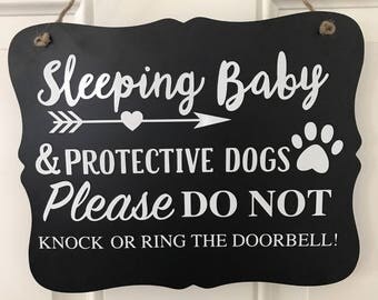 Do not knock sign | Etsy