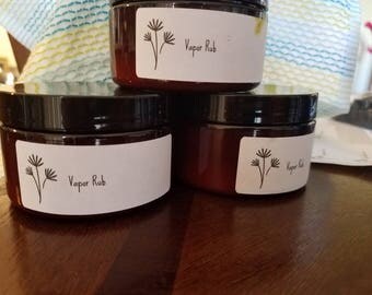 Natural vapor rub