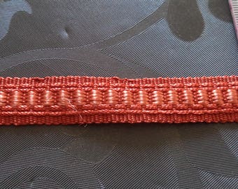 passsementerie orange superb quality largeur1.5 cm new