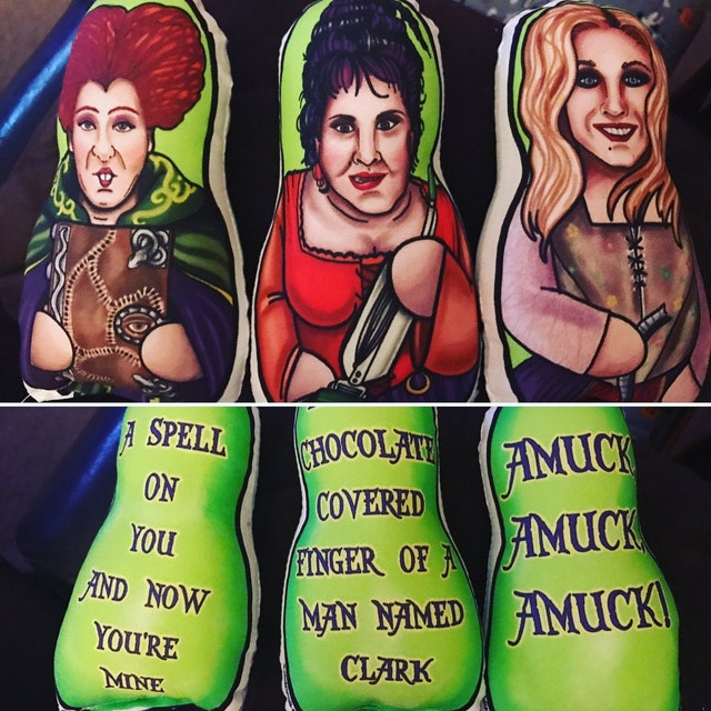 hocus pocus plush dolls