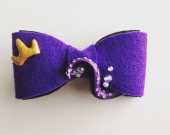 Ursula the little mermaid octopus king triton crown ariel Bow/bow tie